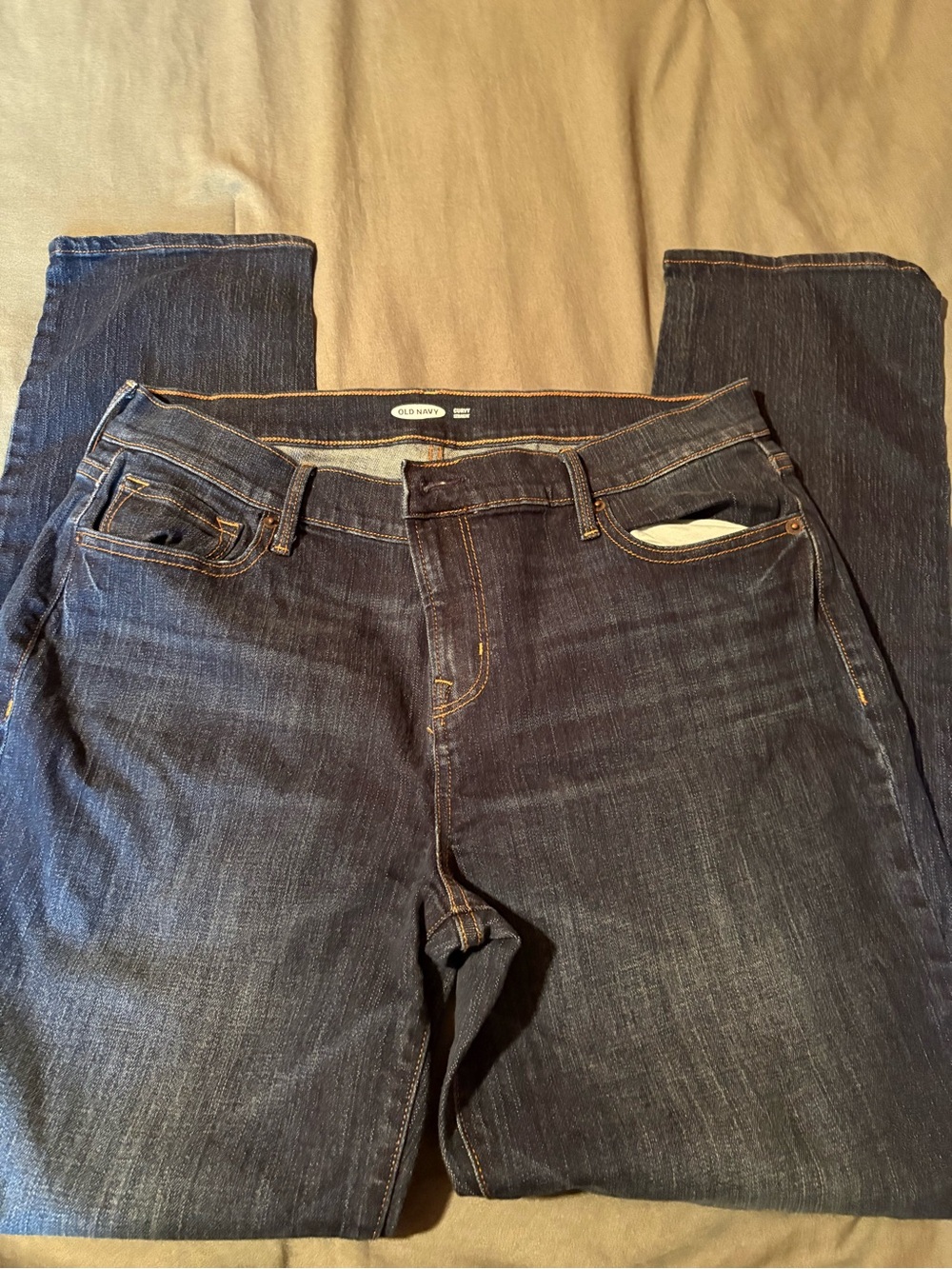 Old Navy Indigo Straight Leg Women's Jeans